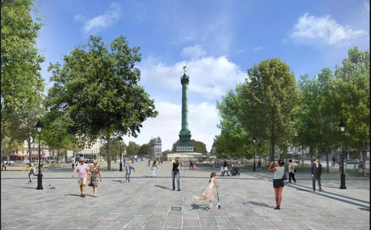 50m2 rue rambuteau/Pompidou/Marais/Hôtel de Ville Paris Exterior foto