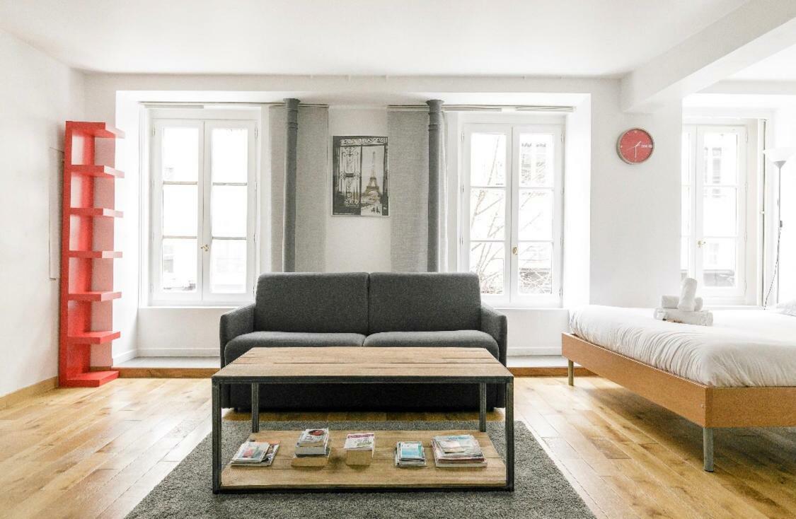 50m2 rue rambuteau/Pompidou/Marais/Hôtel de Ville Paris Exterior foto